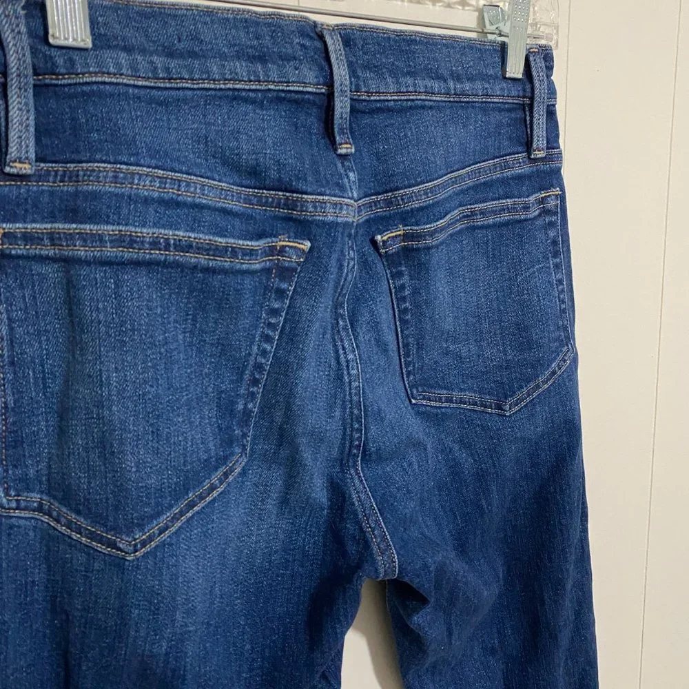 Frame Denim Mens L'Homme Skinny Jeans Mid-Rise, Semi-Dark Jenson Wash Sz 29